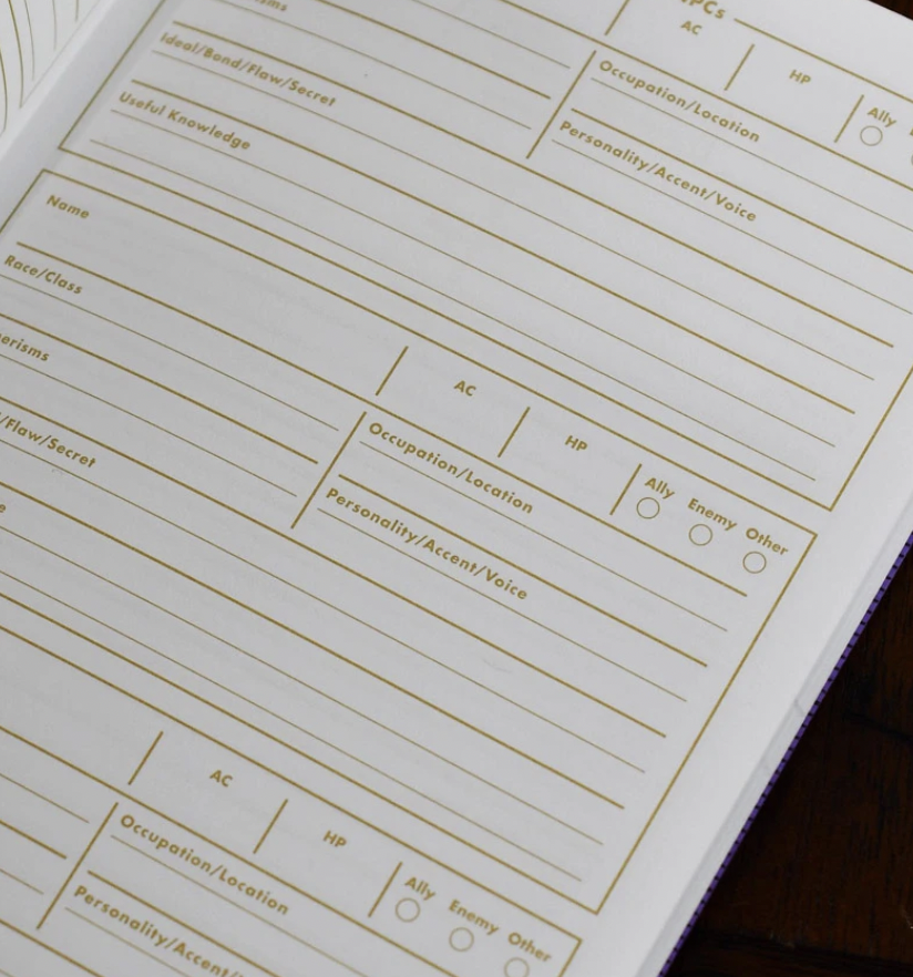 Field Notes 5E GAME MASTER JOURNALS, 2 stk LUSH DIVE AS