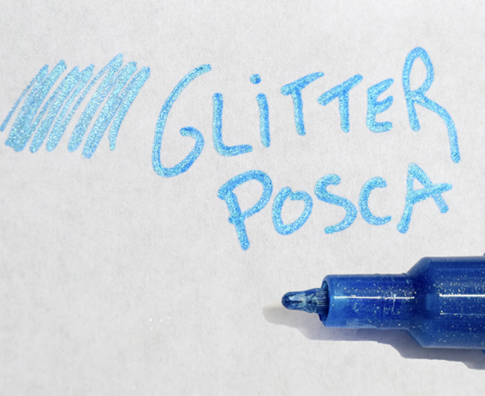 Posca Marker : Pc-3m : Fine Bullet Tip : 0.9 - 1.3mm : Sparkling Set Of 8