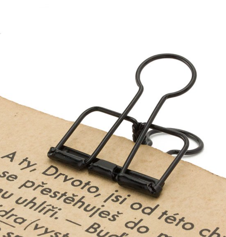 Binder top clip diving