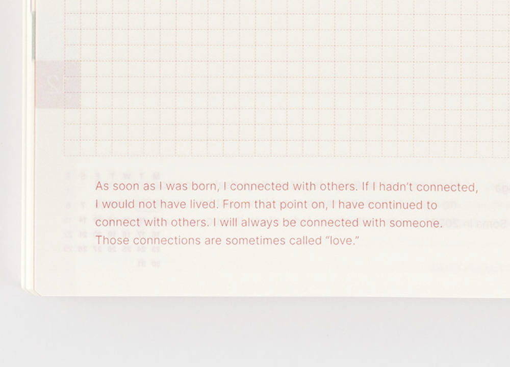 HOBONICHI Techo Cousin 2024, A5, English version LUSH DIVE AS