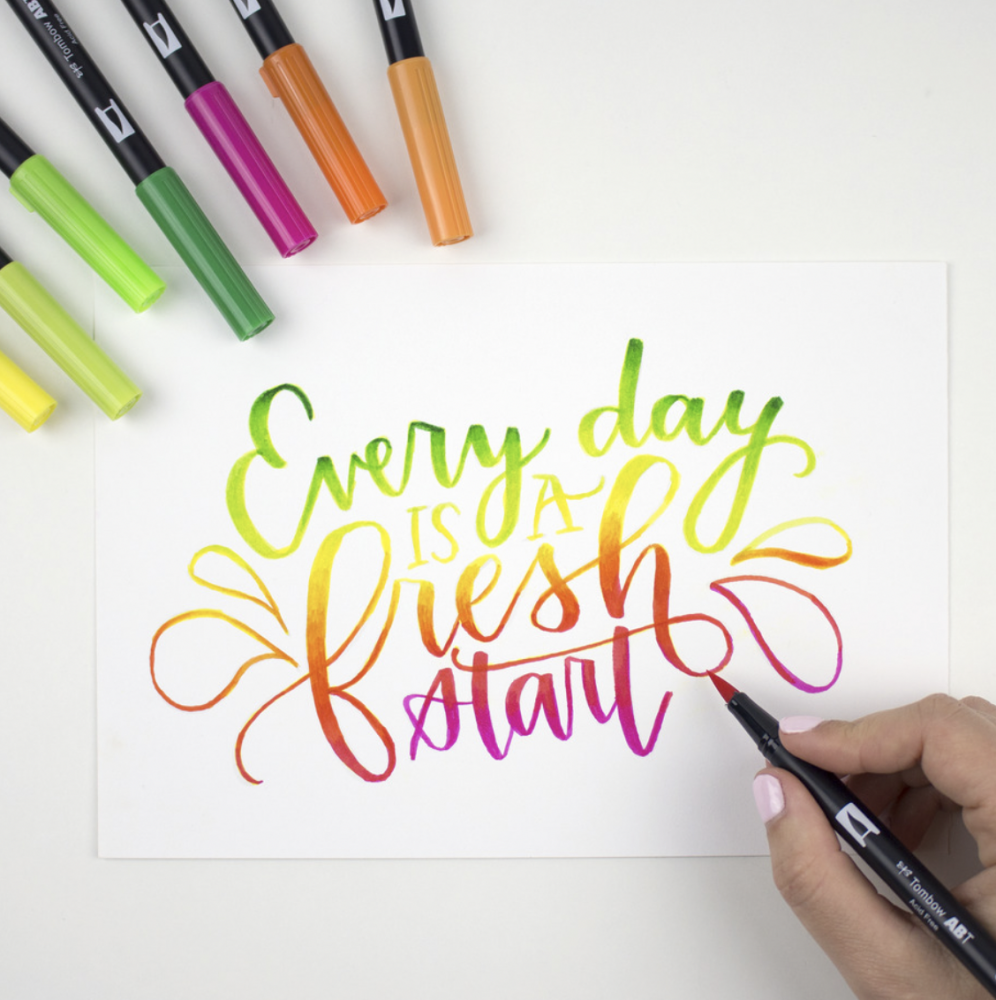 Tombow Bristol Paper, 250 gr A4 - LUSH DIVE AS