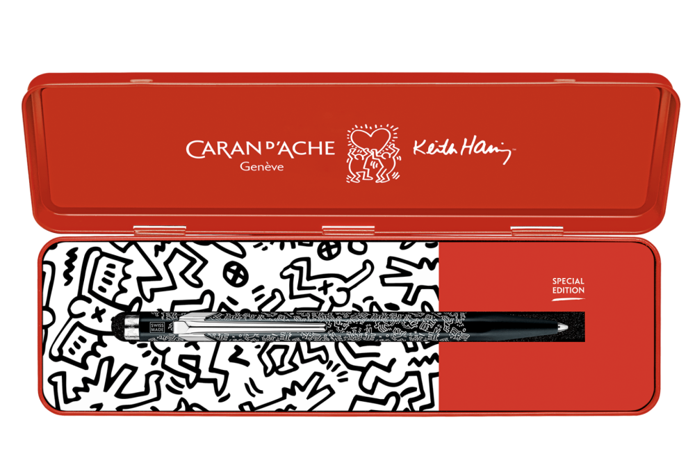Caran D´Ache KEITH HARING Ballpoint Pen 849, Black Limited Caran D´Ache KEITH HARING Ballpoint Pen 849, Black Limited