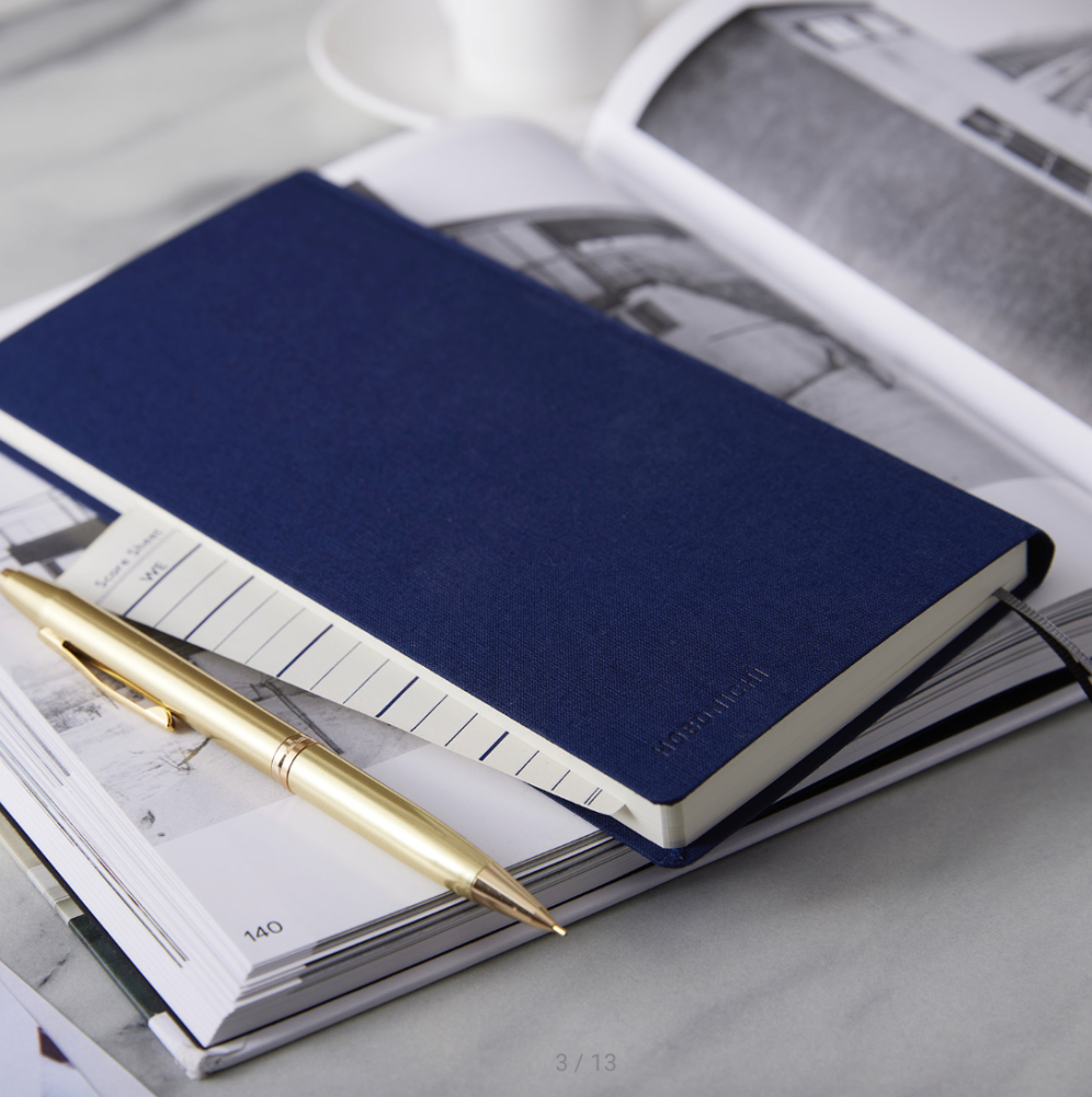HOBONICHI Weeks MEGA 2024, Colors Deep Navy LUSH DIVE AS