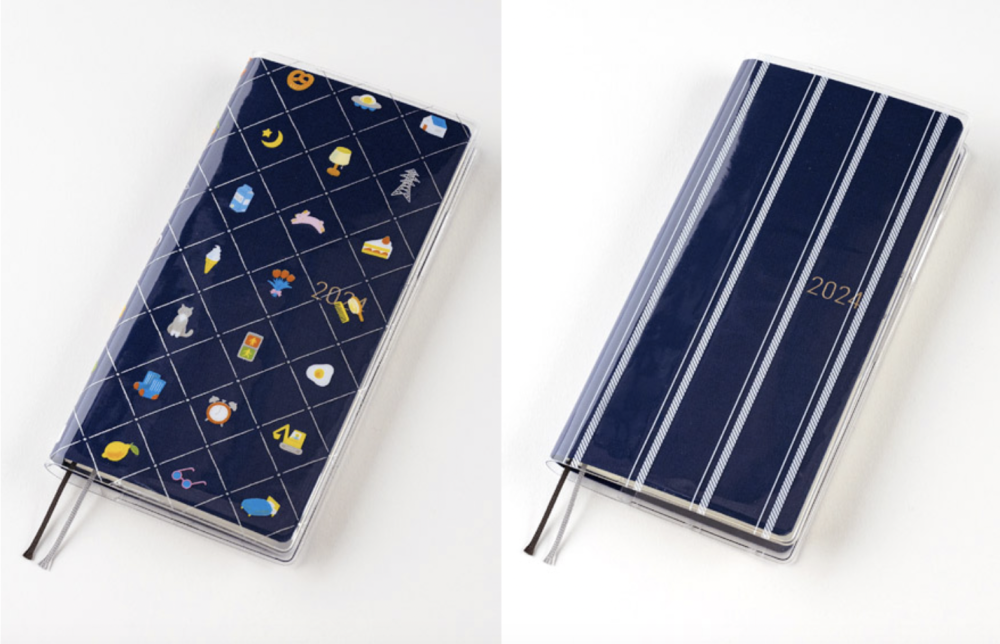 HOBONICHI Weeks MEGA 2024, Colors Deep Navy LUSH DIVE AS